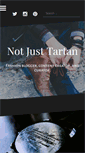 Mobile Screenshot of not-just-tartan.com