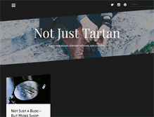 Tablet Screenshot of not-just-tartan.com
